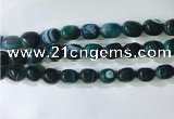 CNG8274 15.5 inches 13*18mm nuggets striped agate beads wholesale