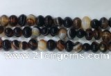 CNG8352 15.5 inches 10*12mm nuggets striped agate beads wholesale