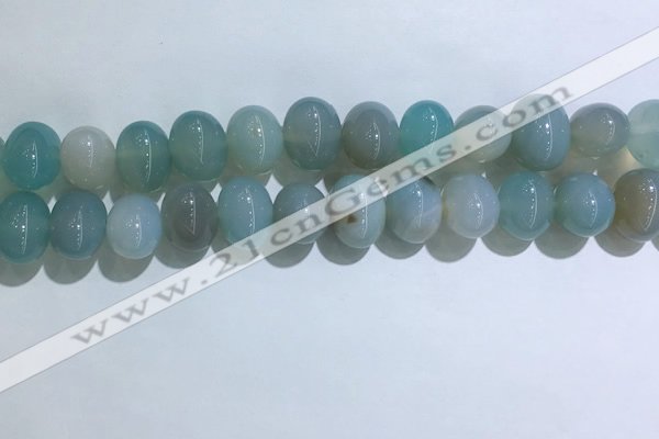 CNG8368 15.5 inches 12*16mm nuggets agate beads wholesale