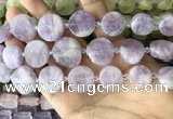 CNG8655 15.5 inches 10mm - 20mm freeform lavender amethyst beads