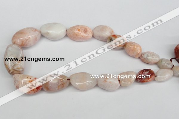 CNG89 15.5 inches 10*15mm - 20*35mm nuggets agate gemstone beads