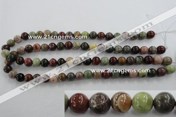 CNI302 15.5 inches 8mm round imperial jasper beads wholesale