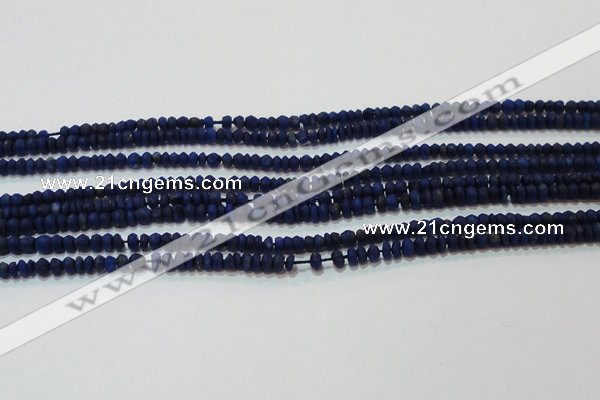 CNL1200 15.5 inches 1.5*2mm faceted rondelle natural lapis lazuli beads