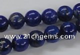CNL216 15.5 inches 10mm round A+ grade natural lapis lazuli beads
