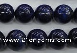 CNL855 15.5 inches 14mm round natural lapis lazuli gemstone beads
