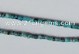 CNT18 16 inches 2-3mm heishi natural turquoise beads wholesale