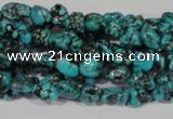 CNT240 15.5 inches 4*5mm - 5*8mm nuggets natural turquoise beads
