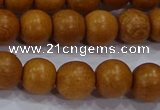CNW03 15.5 inches 8mm round nangka wood beads wholesale