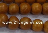 CNW04 15.5 inches 10mm round nangka wood beads wholesale