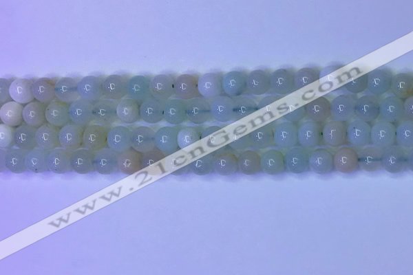 COP1628 15.5 inches 6mm round green opal beads wholesale