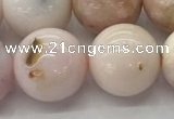 COP1707 15.5 inches 16mm round natural pink opal gemstone beads