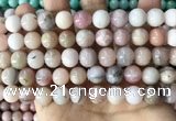 COP1750 15.5 inches 10mm round natural pink opal beads wholesale