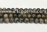 COP1804 15.5 inches 12mm round grey opal beads wholesale