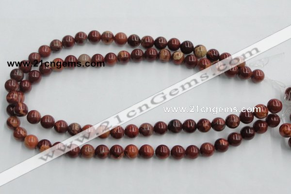 COP512 15.5 inches 10mm round red opal gemstone beads wholesale