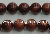 COP514 15.5 inches 14mm round red opal gemstone beads wholesale