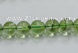 COQ01 16 inches 10mm round dyed olive quartz beads wholesale