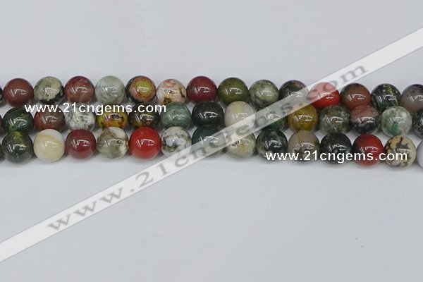 COS224 15.5 inches 12mm round ocean stone beads wholesale