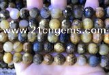 CPB1083 15.5 inches 10mm faceted round pietersite gemstone beads