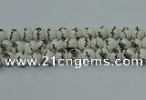 CPB553 15.5 inches 10mm round Painted porcelain beads