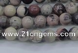 CPJ601 15.5 inches 6mm round purple striped jasper beads wholesale