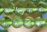 CPO131 15.5 inches 5mm round natural peridot beads wholesale