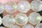 CPR376 15.5 inches 6mm faceted nuggets prehnite gemstone beads