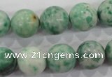 CQJ06 15.5 inches 14mm round Qinghai jade beads wholesale