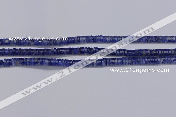 CRB1020 15.5 inches 2*4mm heishi sodalite beads wholesale