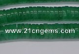 CRB1030 15.5 inches 2*4mm heishi green aventurine beads wholesale