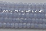 CRB123 15.5 inches 2.5*4mm faceted rondelle blue lace agate beads
