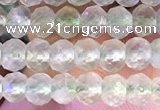CRB2272 15.5 inches 3*4mm faceted rondelle prehnite beads