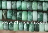 CRB2562 15.5 inches 2*4mm heishi Qinghai jade beads wholesale