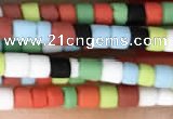 CRB5514 15 inches 2*2mm heishi synthetic turquoise beads wholesale