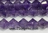 CRB5690 15 inches 4*4mm amethyst beads wholesale