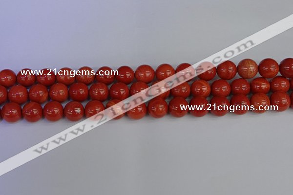 CRE313 15.5 inches 10mm round red jasper beads wholesale