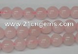 CRO145 15.5 inches 8mm round rose quartz beads wholesale