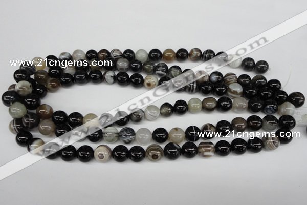CRO198 15.5 inches 10mm round agate gemstone beads wholesale
