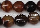 CRO436 15.5 inches 16mm round agate gemstone beads wholesale