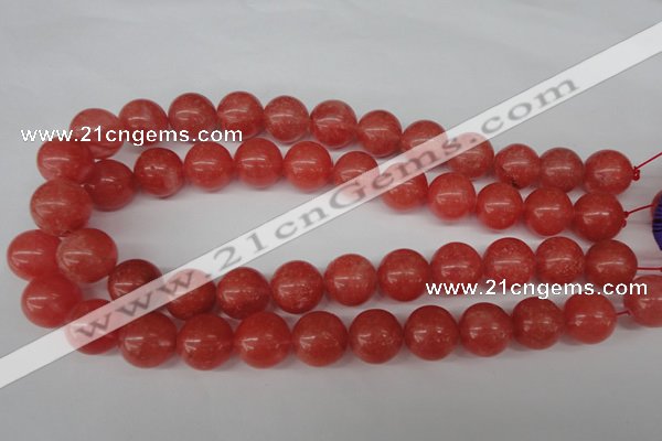 CRO455 15.5 inches 16mm round cherry quartz beads wholesale
