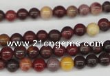 CRO49 15.5 inches 6mm round mookaite gemstone beads wholesale