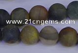 CRO913 15.5 inches 10mm round matte golden pietersite beads