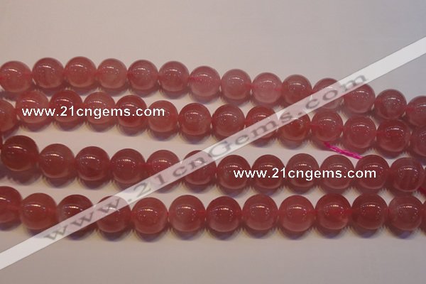 CRQ454 15.5 inche 12mm round A grade Madagascar rose quartz beads