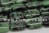 CRZ17 15.5 inches 13*18mm rectangle ruby zoisite gemstone beads