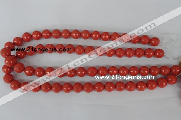 CSB102 15.5 inches 12mm round shell pearl beads wholesale