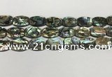 CSB4163 15.5 inches 15*20mm flat drum abalone shell beads wholesale