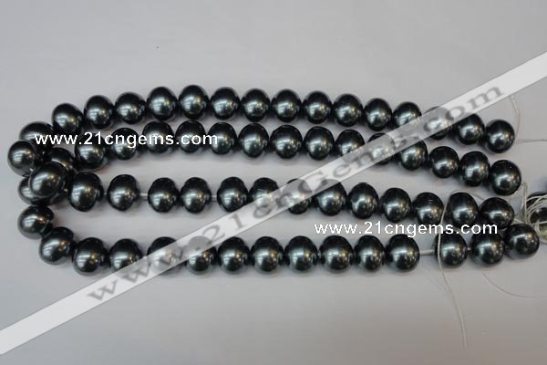 CSB817 15.5 inches 13*15mm oval shell pearl beads wholesale