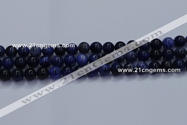 CSO613 15.5 inches 10mm round sodalite gemstone beads wholesale