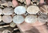 CSS418 15.5 inches 25*35mm oval sunstone beads wholesale