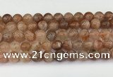 CSS764 15.5 inches 9mm round golden sunstone beads wholesale