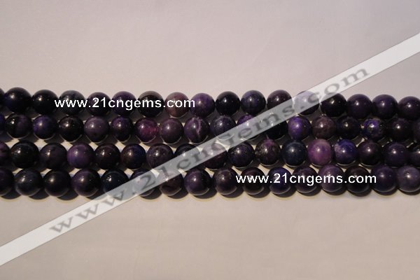 CSU112 15.5 inches 7mm round natural sugilite gemstone beads